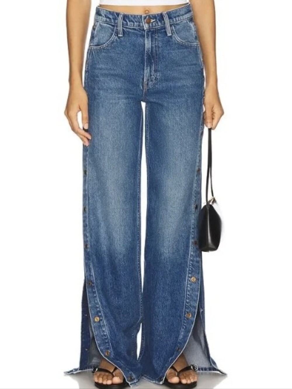 MOTHER|SNACKS Resealable Heel Jeans